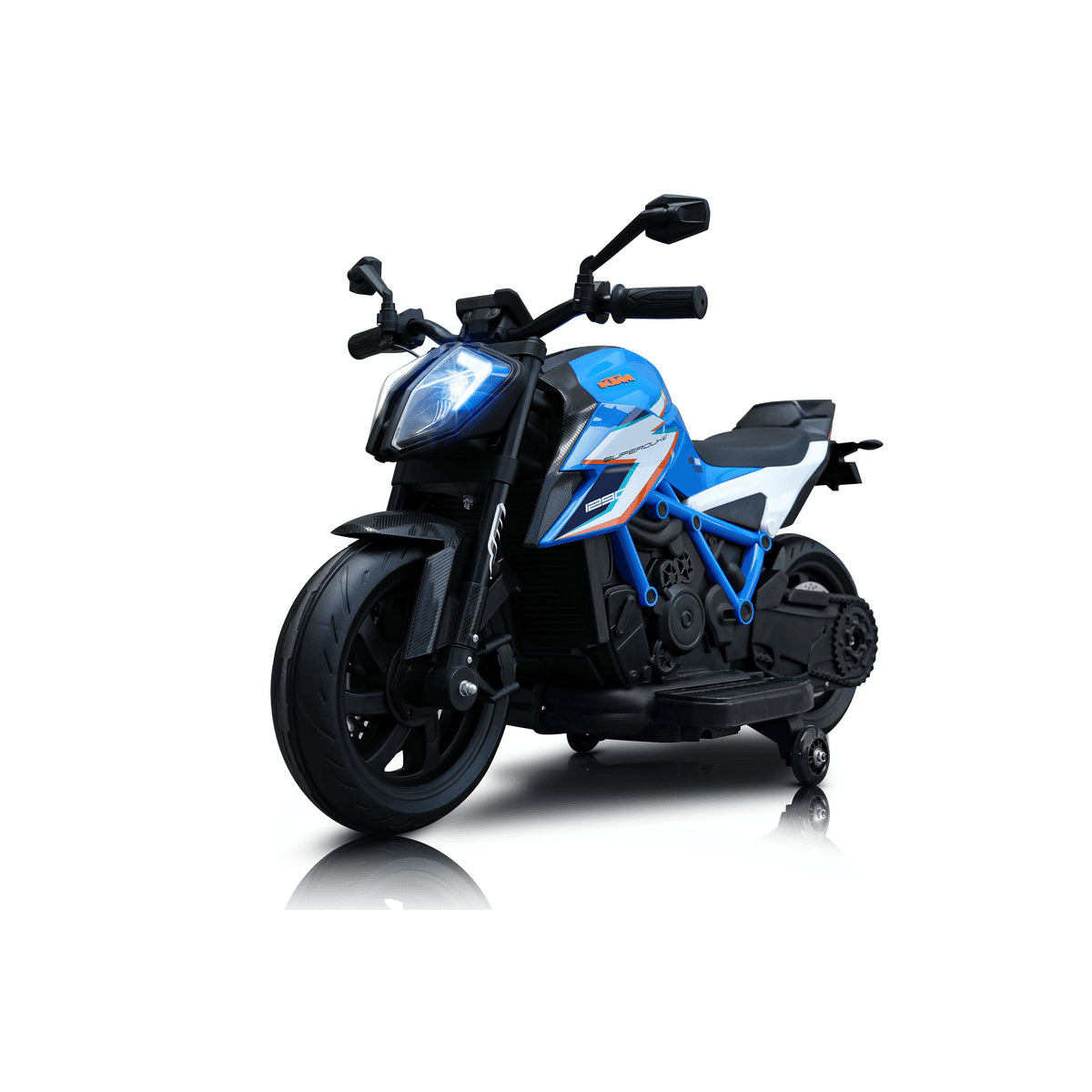 Licensed KTM 1290 Super Duke R 12V Kids Electric Ride-On Motorbike – Blue