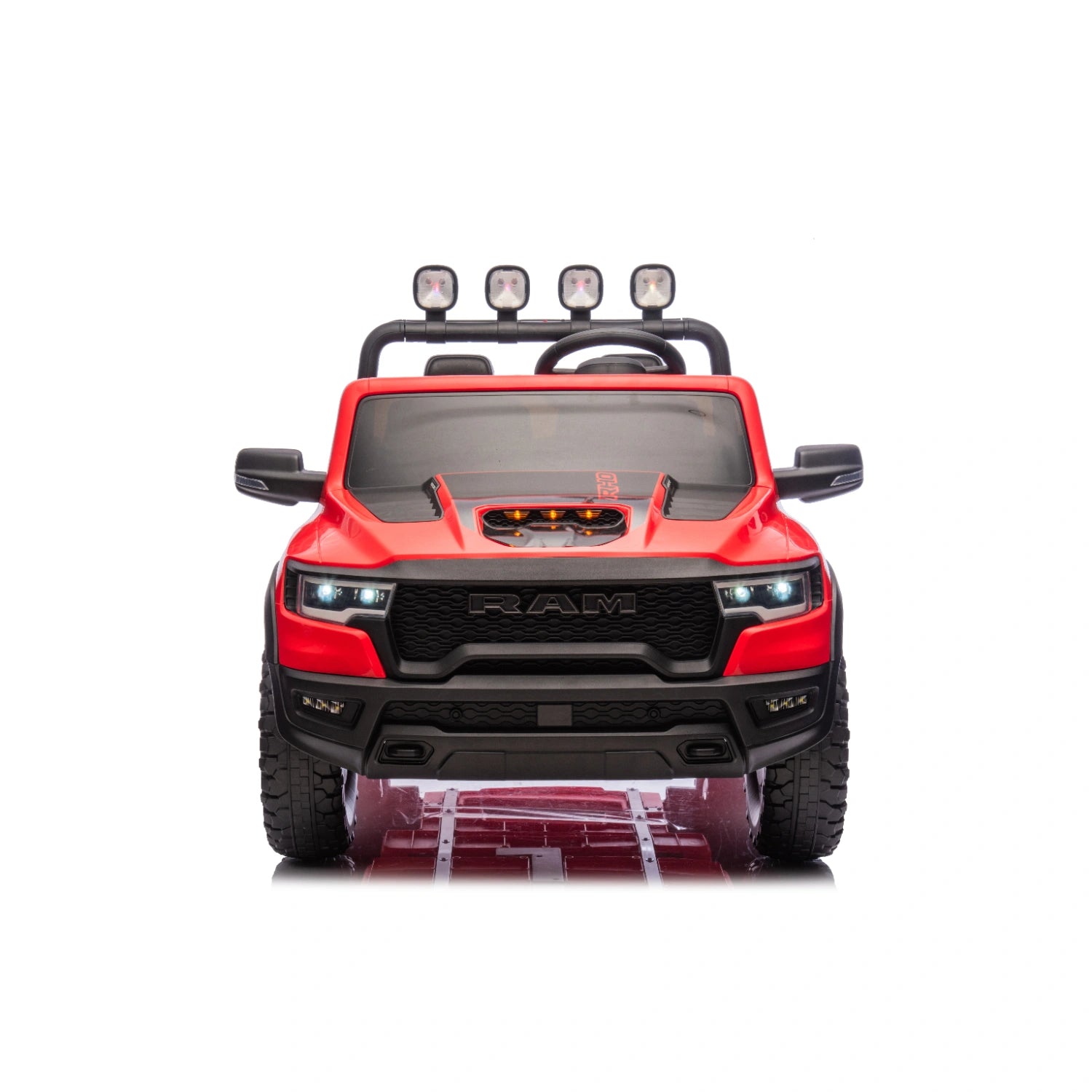 24V Licensed Dodge RAM 1500 RHO Ride-On – Red