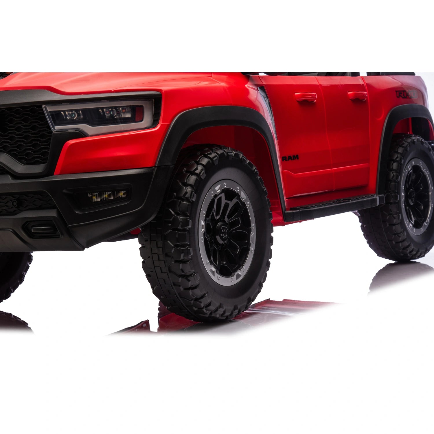 24V Licensed Dodge RAM 1500 RHO Ride-On – Red