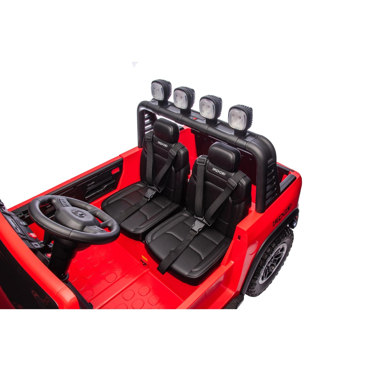 24V Licensed Dodge RAM 1500 RHO Ride-On – Red