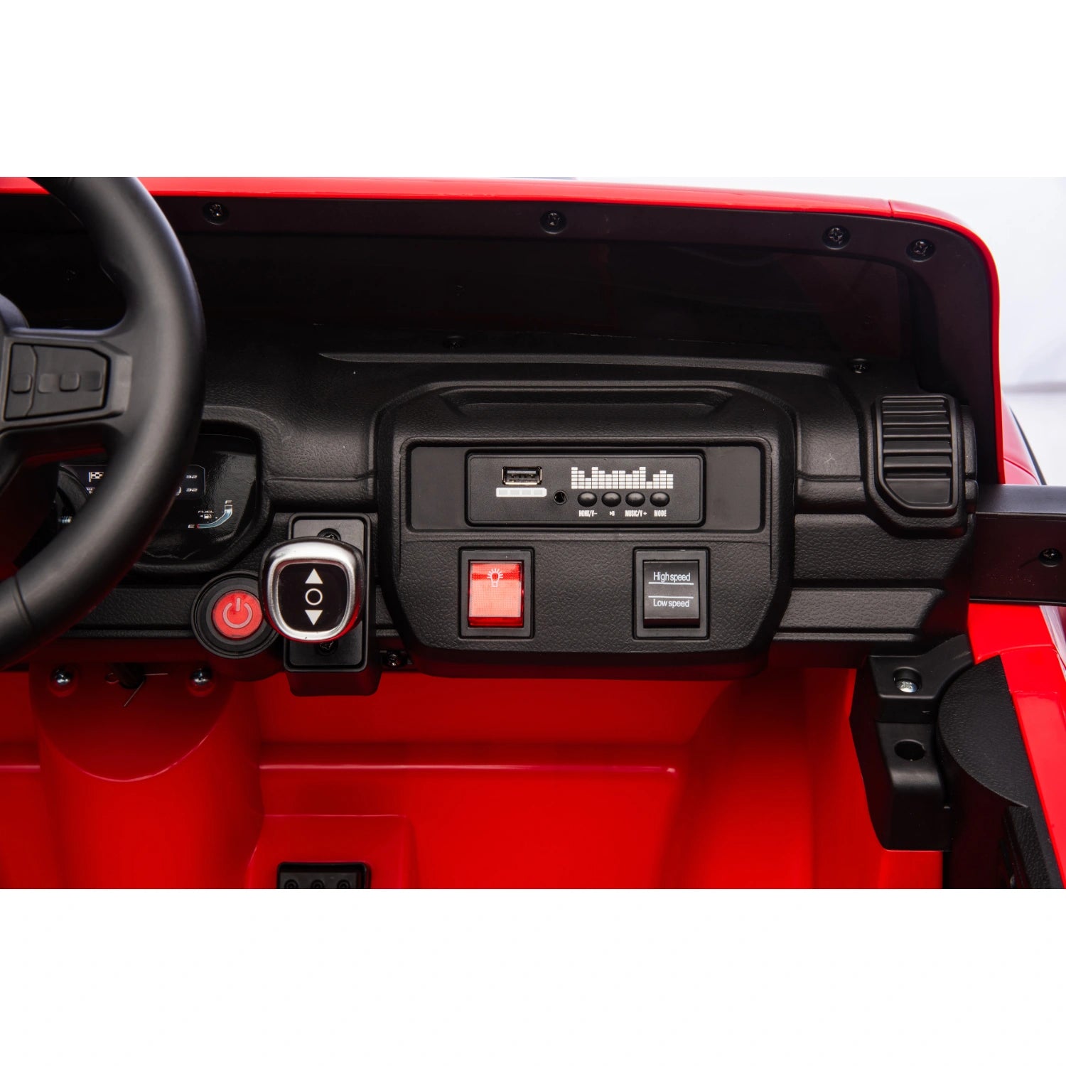 24V Licensed Dodge RAM 1500 RHO Ride-On – Red
