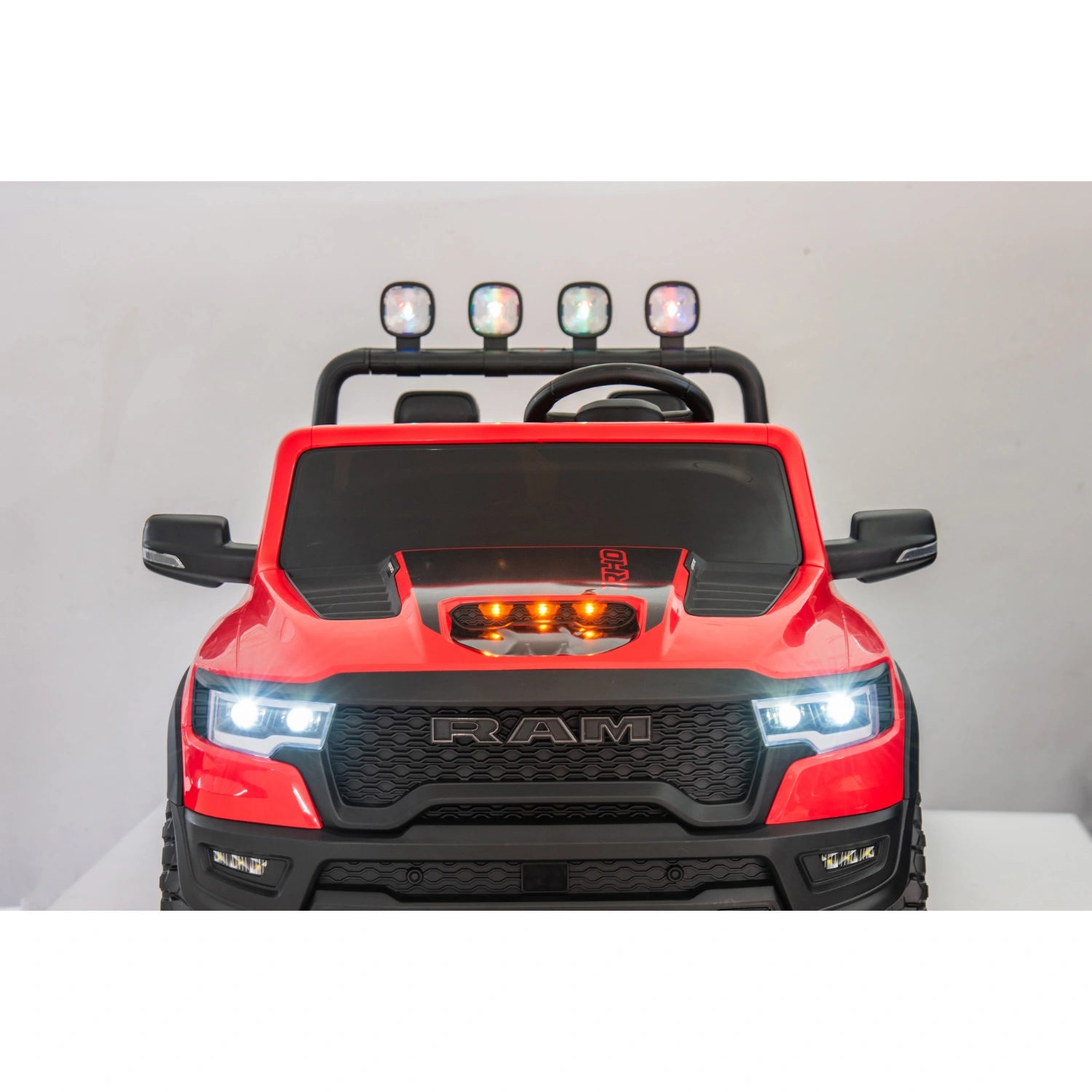 24V Licensed Dodge RAM 1500 RHO Ride-On – Red
