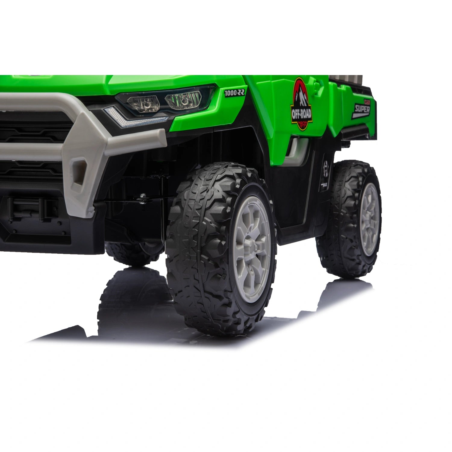 12V 4WD Kids Electric Ride-On Utility Truck – Green