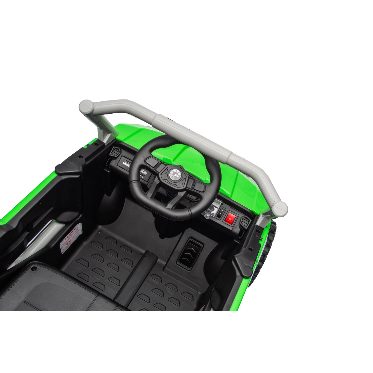 12V 4WD Kids Electric Ride-On Utility Truck – Green