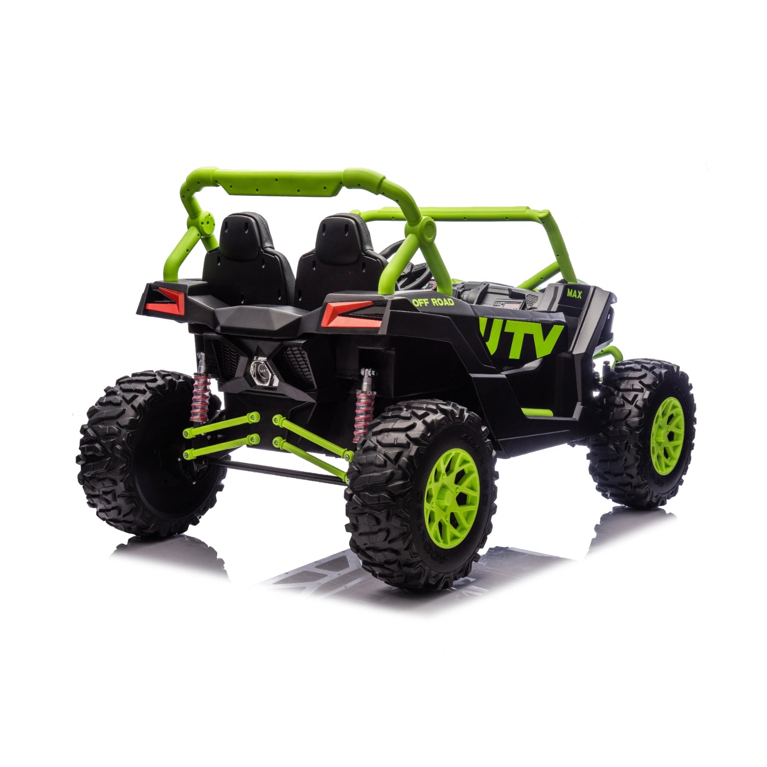 King of UTVs ZForce RZR Turbo 24V 1400W Off-Road 4WD Kids Ride-On Buggy – Green
