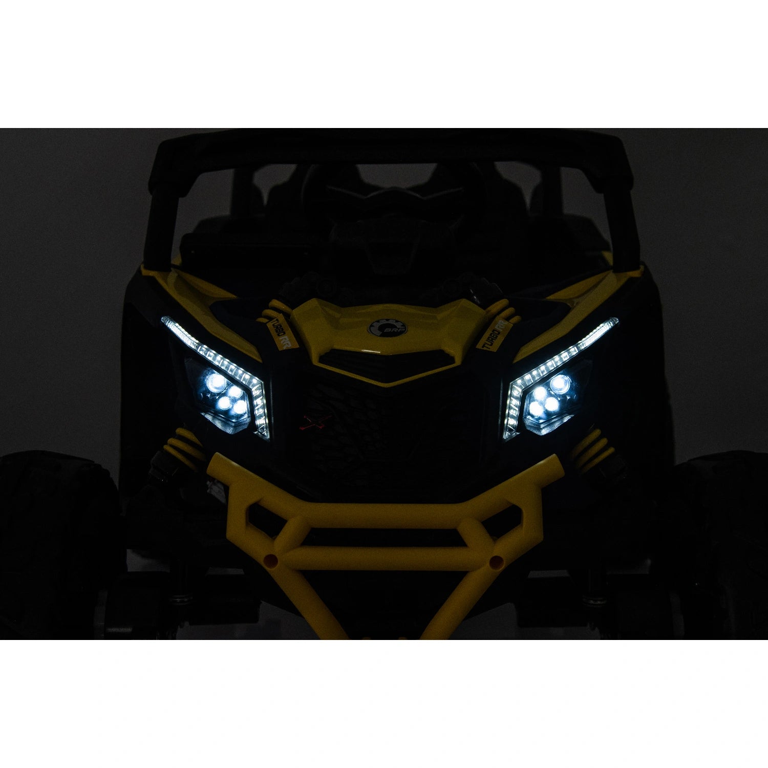 24V Can-Am Maverick Kids Ride-On UTV – 4WD Single Seater (Yellow)