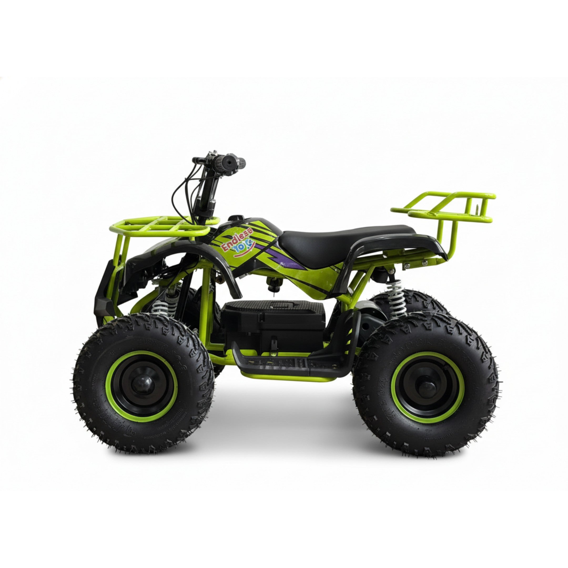 36V 800W Electric Ride-On ATV Kids Electric Quad Bike 4 wheeler – Black & Green