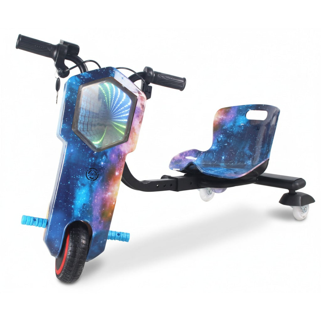Galaxy 36V Kids Electric Drift Trike Ride On Go Kart With Adjustable Galaxy 36V Kids Electric Drift Trike Ride On Go Kart With Adjustable