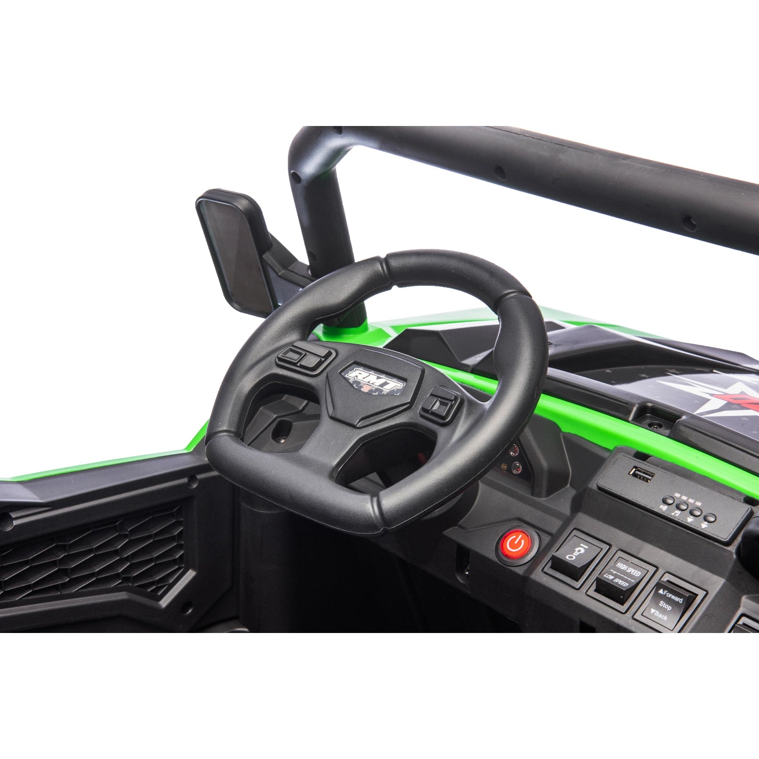 24V 6-Wheel Ride-On Construction Dump Truck with Electric Tipper & Remote – Green