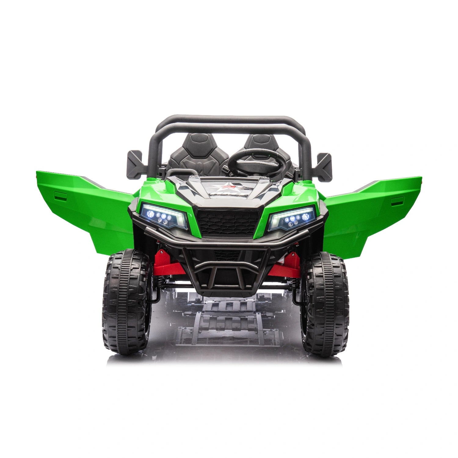 24V 6-Wheel Ride-On Construction Dump Truck with Electric Tipper & Remote – Green