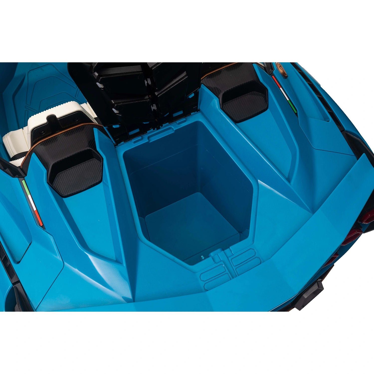24V Licensed Lamborghini Sian Roadster Children’s Ride-On Car – Electric Kids 4-Wheeler – Blue