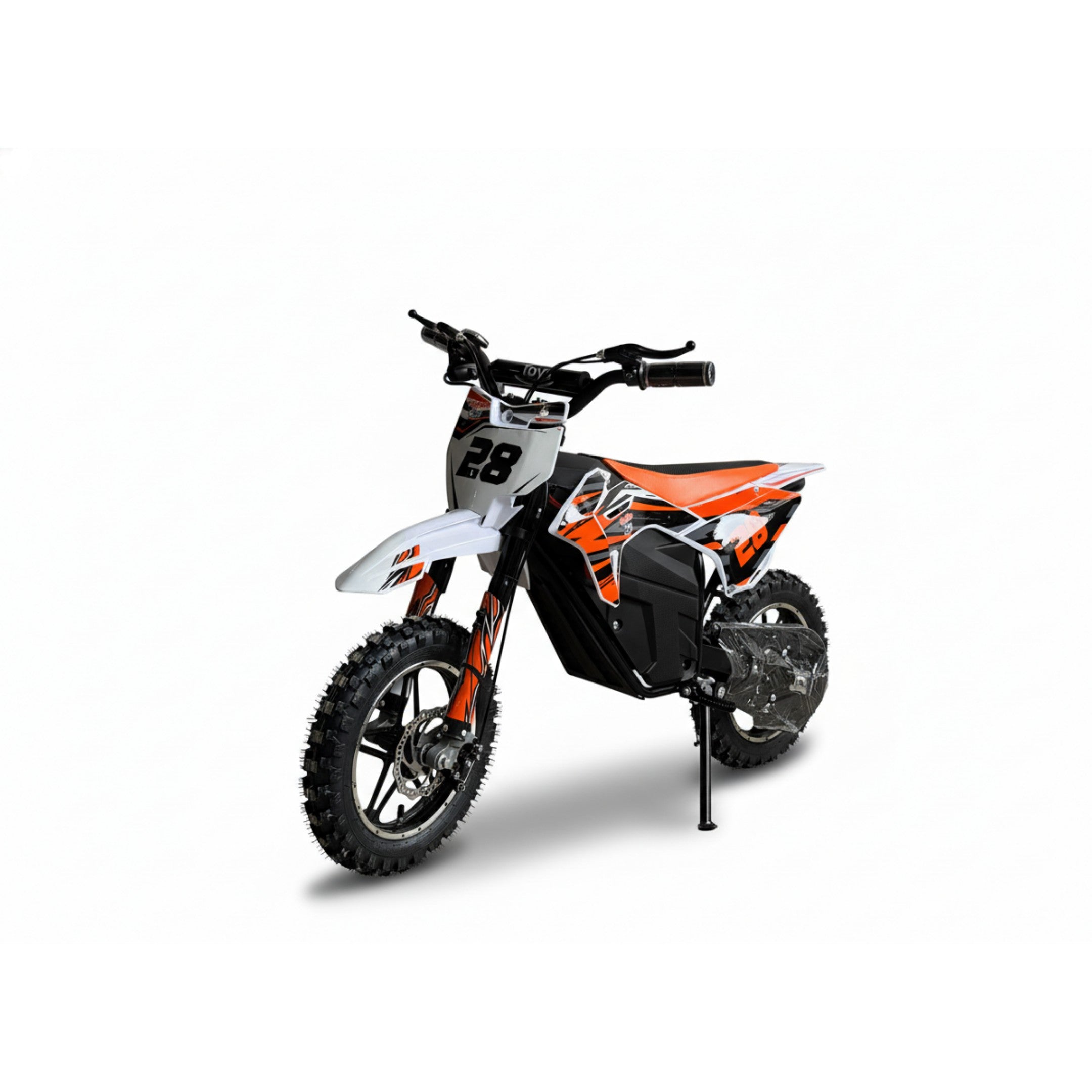 36V 800W Kids Electric Dirt Bike – Orange Motocross Style