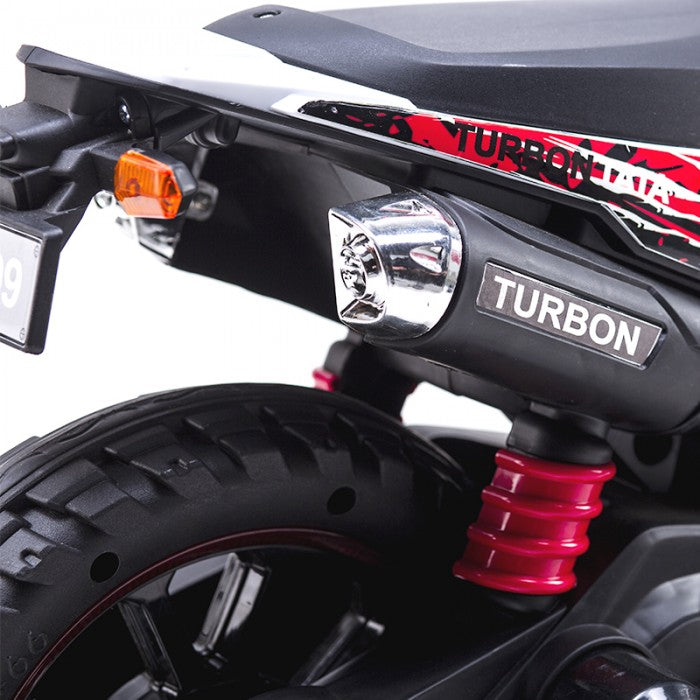12V Mini Kids Electric Ride-On Motorcycle – Red