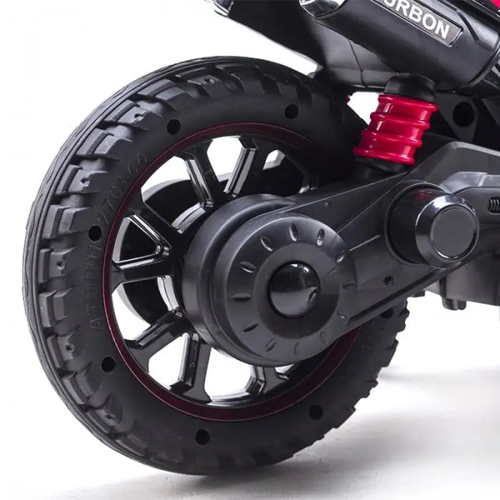 12V Mini Kids Electric Ride-On Motorcycle – Red