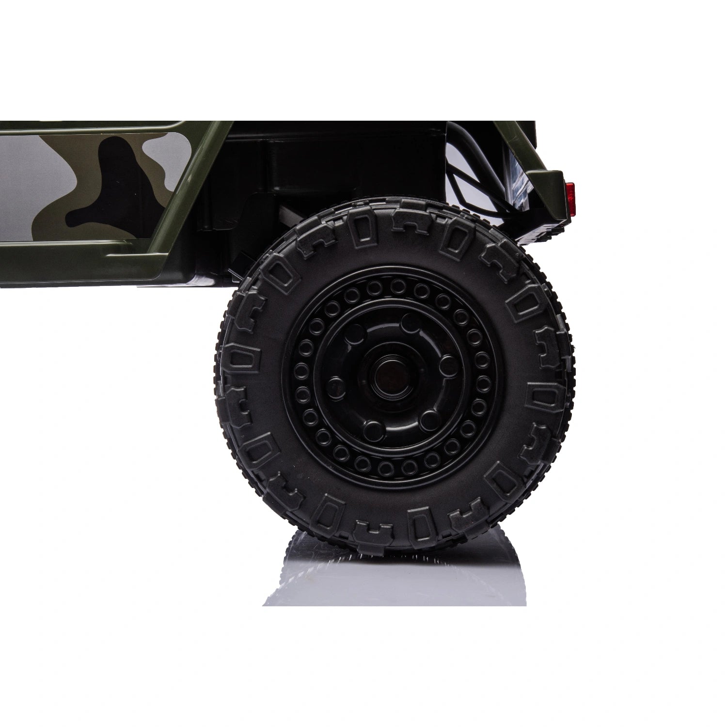 12V Licensed Toyota FJ Cruiser Kids Electric Ride-On Car – Army Green Camouflage Edition