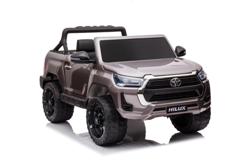 gray ride on hilux for kids