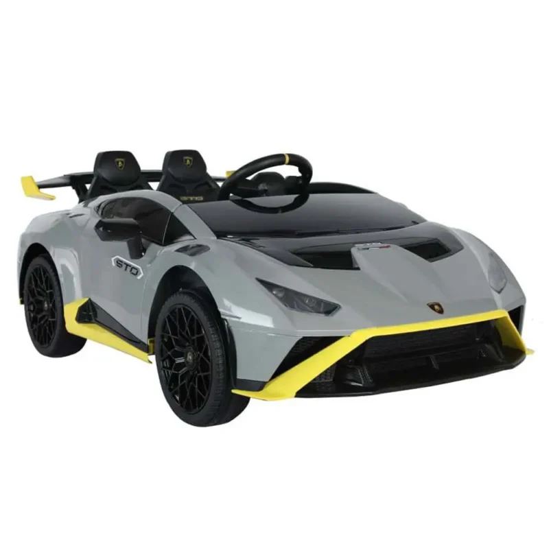 24V - LICENSED LAMBORGHINI STO DRIFT RIDE ON CAR R/C - Grey - Image 2